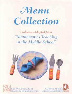 Menu Collection: Problems Adapted from Mathematics Teaching in the Middle School image number 0