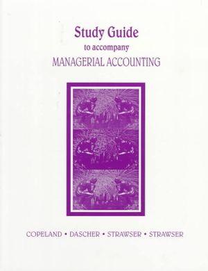 Study Guide for Use With Managerial Accounting image number 0