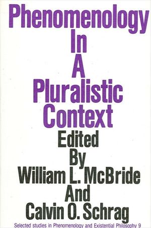 Phenomenology in a Pluralistic Context image number 0