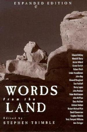 Words from the Land: Encounters with Natural History Writing image number 0