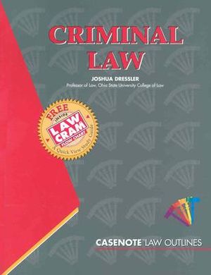 Casenote Outline: Criminal Law: Dressler image number 0