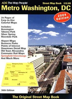 Metro Washington, DC: Street Map Book image number 0