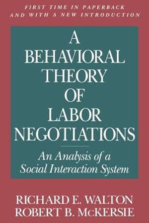 A Behavioral Theory of Labor Negotiations: The Ottoman Route to State Centralization image number 0
