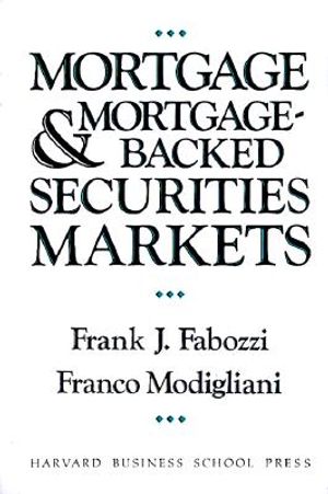 Mortgage and Mortgage-Backed Securities Markets image number 0