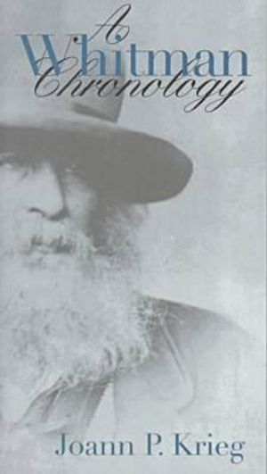 A Whitman Chronology image number 0