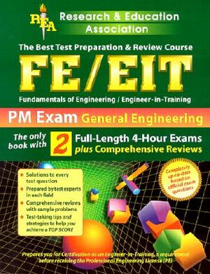 Fe-EIT PM - General Engineering (Rea) - The Best Test Prep for the EIT Exam image number 0
