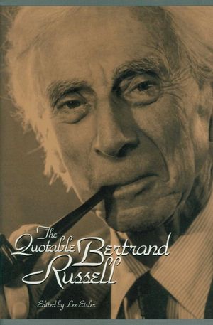 The Quotable Bertrand Russell image number 0