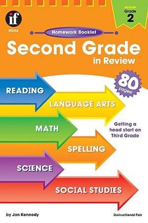 Second Grade in Review Homework Booklet image number 0