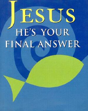 Jesus He's Your Final Answer [With 24k Gold-Plated Charm] image number 0
