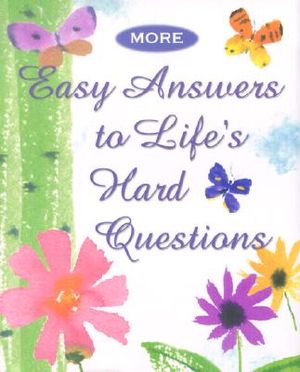 More Easy Answers to Life's Hard Questions [With 24k Gold-Plated Charm] image number 0