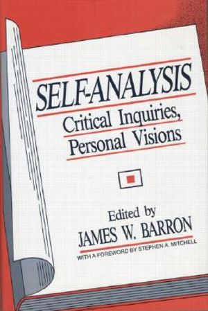 Self-Analysis: Critical Inquiries, Personal Visions image number 0