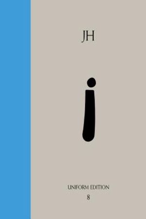 Philosophical Intimations: Uniform Edition of the Writings of James Hillman, Vol. 8 image number 0