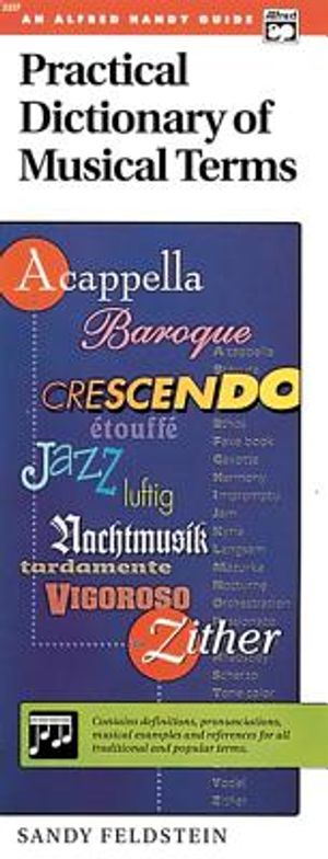 Practical Dictionary of Musical Terms image number 0