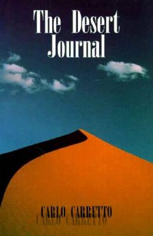 The Desert Journal: A Diary, 1954-55 image number 0