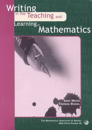 Writing in the Teaching and Learning of Mathematics image number 0
