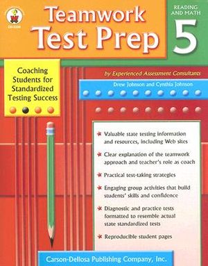 Teamwork Test Prep Grade 5 Reading and Math image number 0