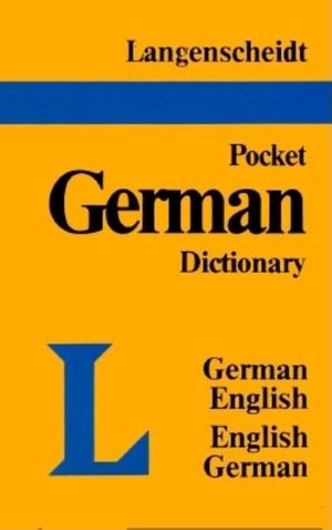 Langenscheidt's Pocket German Dictionary image number 0