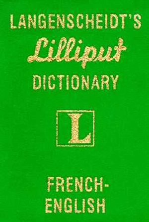 Langenscheidt Lilliput Dictionary, French/English image number 0