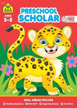 School Zone Preschool Scholar Workbook image number 0