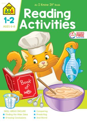School Zone Reading Activities Grades 1-2 Workbook image number 0