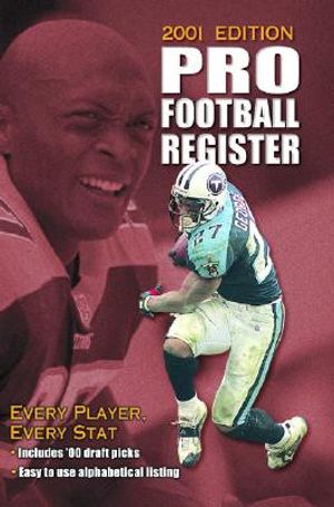 Pro Football Register, 2001 Edition image number 0