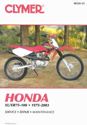 Clymer Honda XL/Xr75-100, 1975-2003 image number 0
