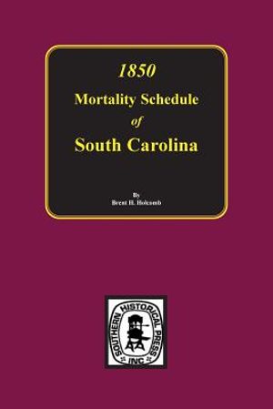 1850 Mortality Schedule of South Carolina image number 0