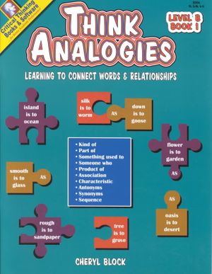 Think Analogies Book B1 image number 0