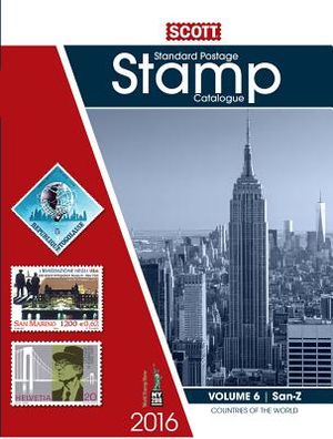2016 Scott Catalogue Volume 6 (Countries San-Z): Standard Postage Stamp Catalogue image number 0