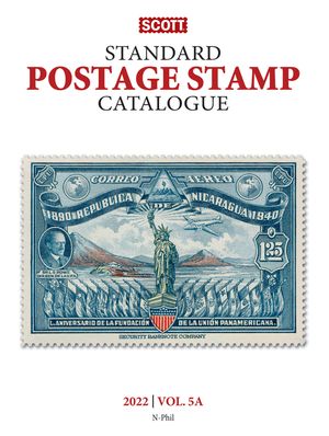 2022 Scott Stamp Postage Catalogue Volume 5: Cover Countries N-Sam: Scott Stamp Postage Catalogue Volume 5: Countries N-Sam image number 0