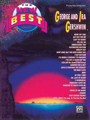 The New Best of George and Ira Gershwin: Piano/Vocal/Guitar image number 0