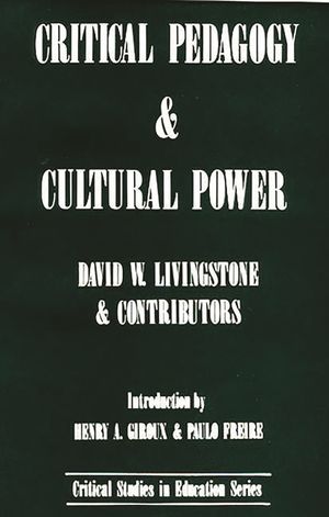 Critical Pedagogy and Cultural Power image number 0