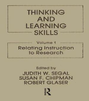 Thinking and Learning Skills: Volume 1: Relating Instruction to Research image number 0