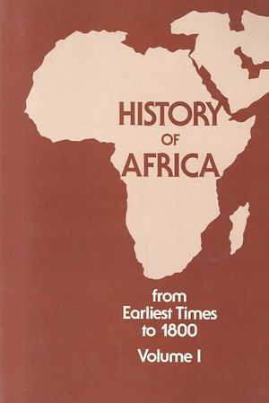 History of Africa : From Earliest Times to 1800 image number 0