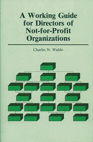 A Working Guide for Directors of Not-For-Profit Organizations image number 0