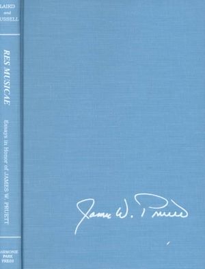 Res Musicae: Essays in Honor of James W. Pruett image number 0