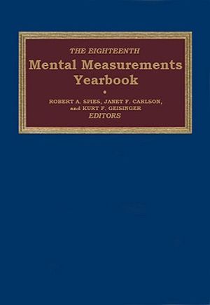 The Eighteenth Mental Measurements Yearbook image number 0