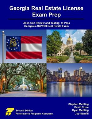 Georgia Real Estate License Exam Prep: All-in-One Review and Testing to Pass Georgia's AMP/PSI Real Estate Exam image number 0