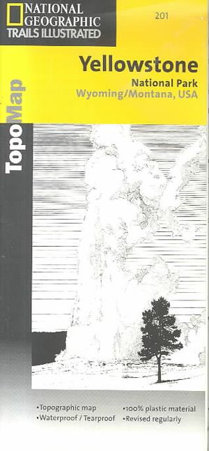 Trails Illustrated - National Parks Map-Yellowstone - Nat'l Parks image number 0