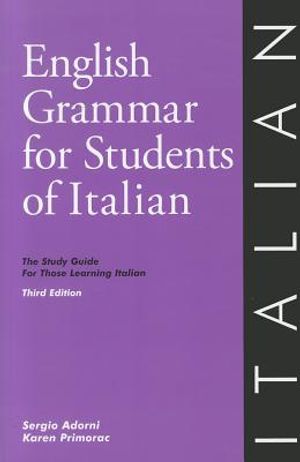 English Grammar for Students of Italian: The Study Guide for Those Learning Italian image number 0