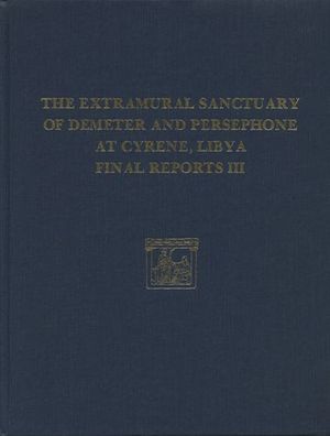 The Extramural Sanctuary of Demeter and Persephone at Cyrene, Libya, Final Reports, Volume III: Scarabs, Inscribed Gems, and Engraved Finger Rings; At image number 0