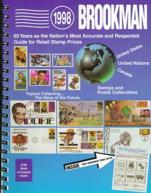 1998 Brookman Stamp Price Guide image number 0