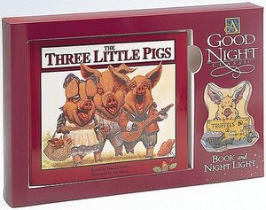 The Three Little Pigs Book and Night Light [With Night Light] image number 0