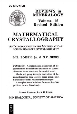 Mathematical Crystallography image number 0