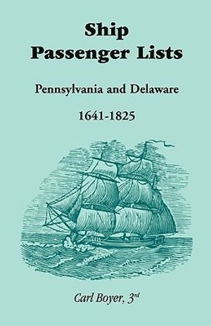 Ship Passenger Lists, Pennsylvania and Delaware (1641-1825) image number 0