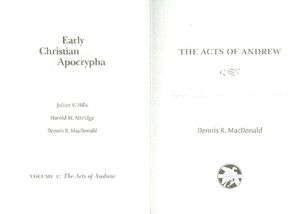 Acts of Andrew: Early Christian Apocrypha image number 0