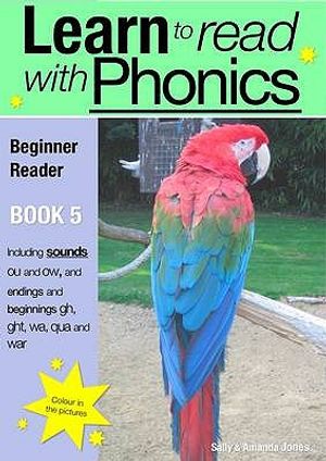Learn to Read Rapidly with Phonics: Beginner Reader Book 5. A fun, colour in phonic reading scheme image number 0