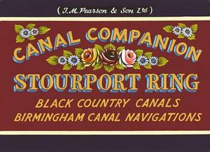 Pearson's Canal Companion. Black Country Canals & Birmingham Canal Navigations: Stourport Ring image number 0
