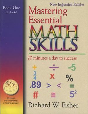 Mastering Essential Math Skills Book One, Grades 4-5: 20 Minutes a day to success image number 0