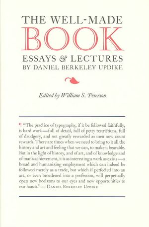 The Well-Made Book: Lectures by Daniel Berkeley Updike image number 0